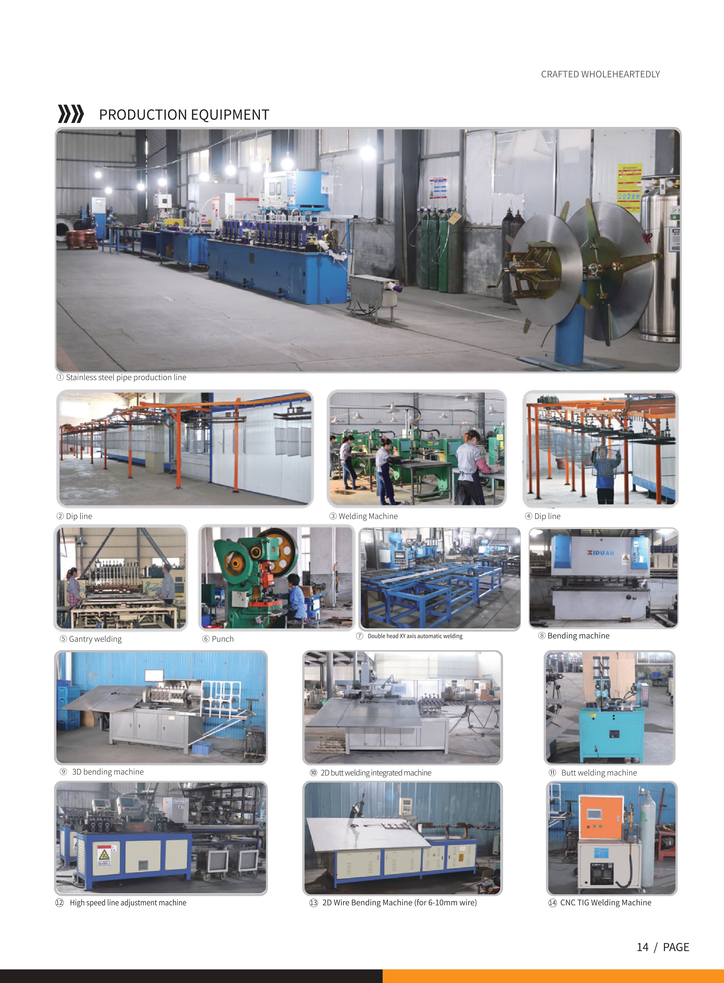 Modern automated production equipment at Meixing factory